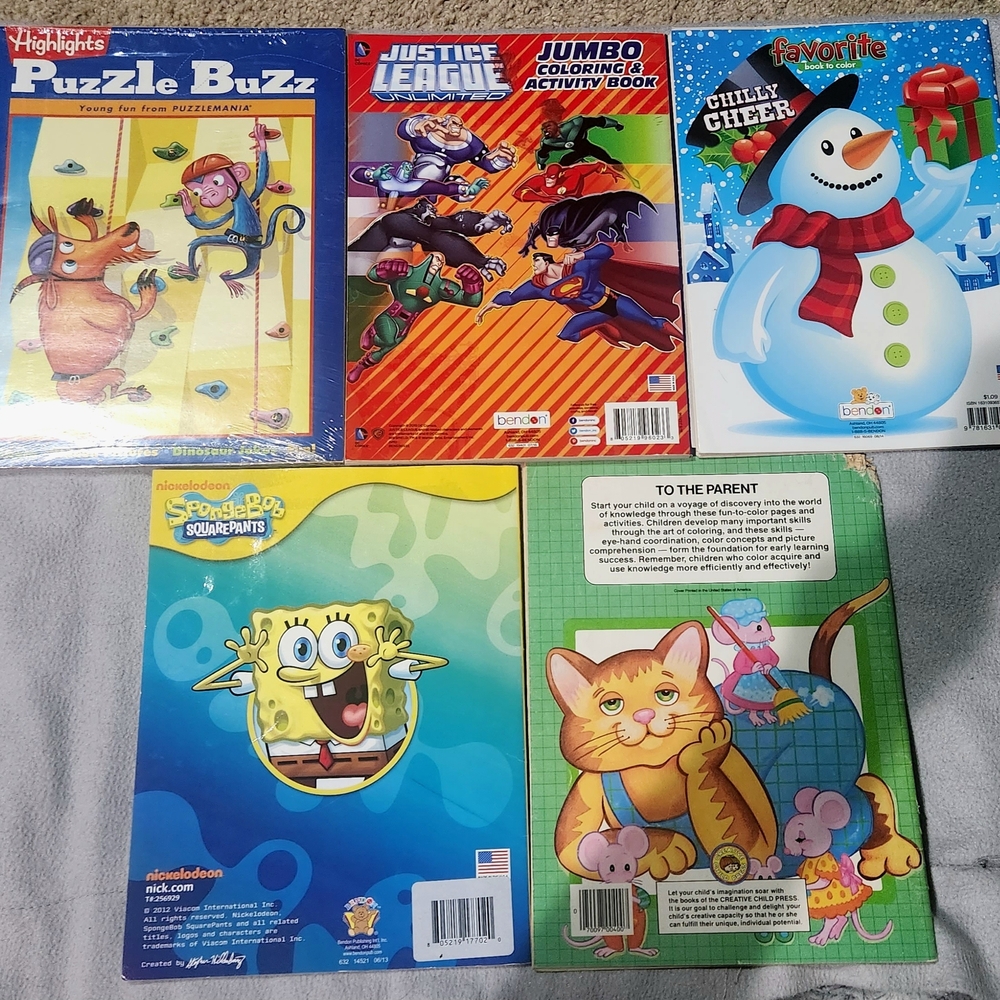 Children's Activity Book Set - Picture 2 of 2